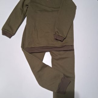 Lasten metsänvihreä collegeasu